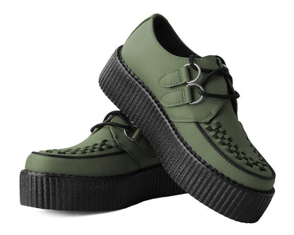 V3108 Murky Green TUKskin™ Viva Mondo Creeper Green T.U.K. Shoes