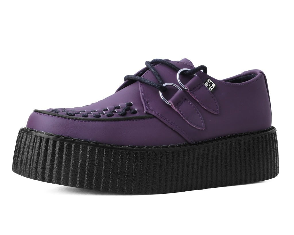 V3109 Eggplant TUKskin™ Viva Mondo Creeper Purple T.U.K. Shoes