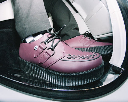 V3109 Eggplant TUKskin™ Viva Mondo Creeper Purple T.U.K. Shoes
