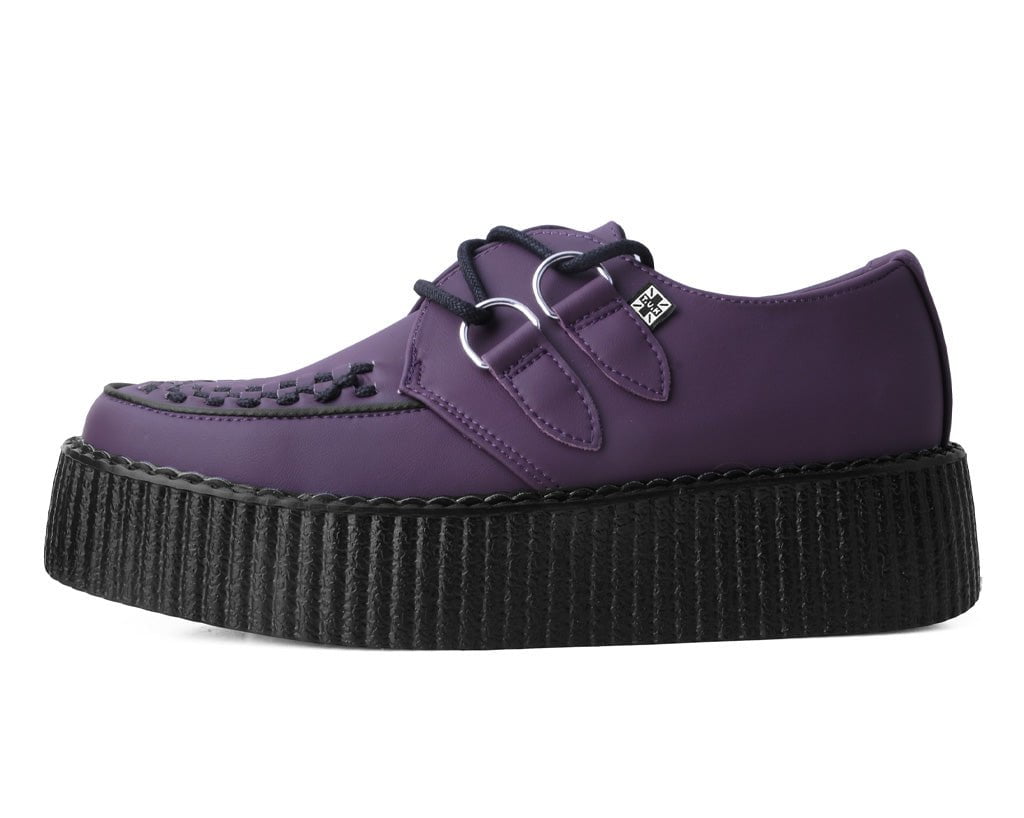 V3109 Eggplant TUKskin™ Viva Mondo Creeper Purple T.U.K. Shoes