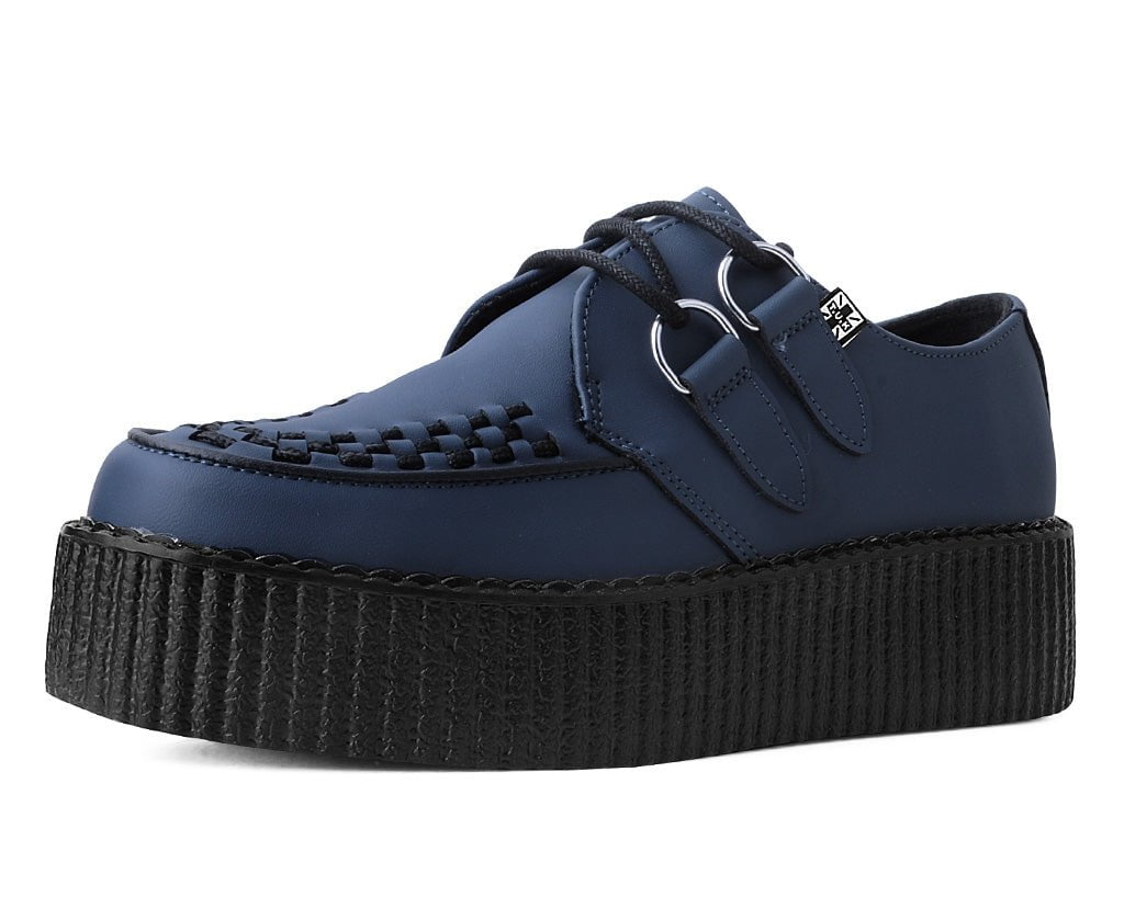 V3110 Sky At Night TUKskin™ Viva Mondo Creeper Blue T.U.K. Shoes