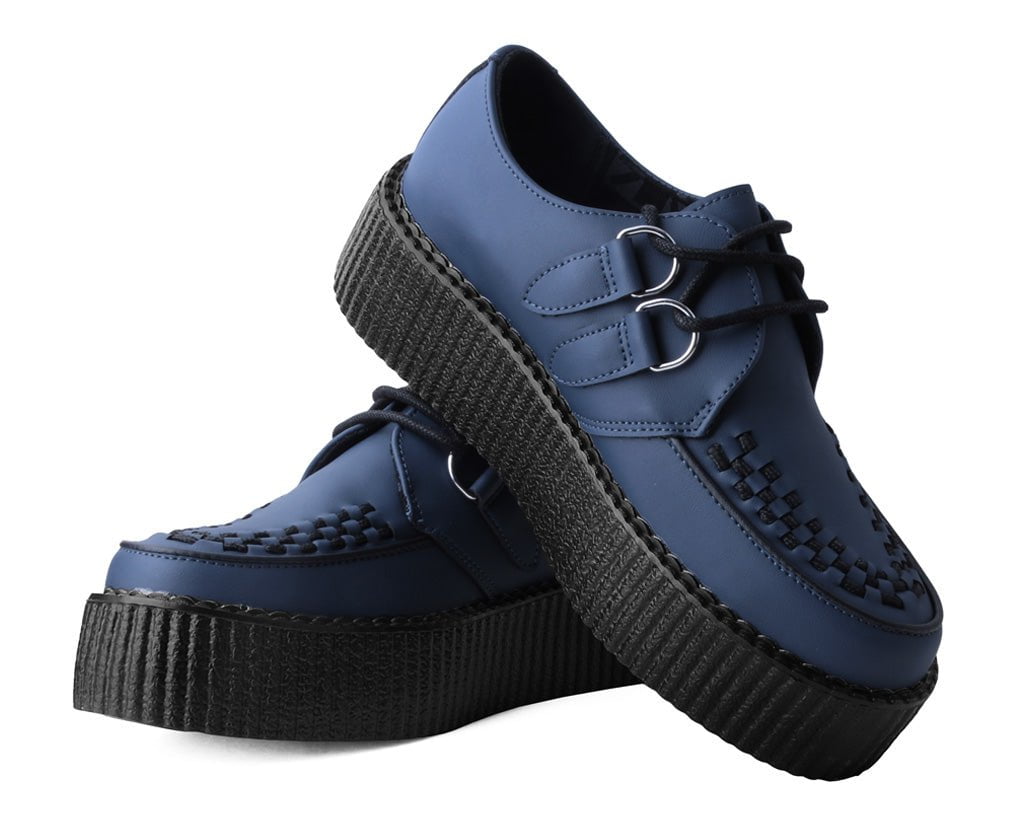 V3110 Sky At Night TUKskin™ Viva Mondo Creeper Blue T.U.K. Shoes