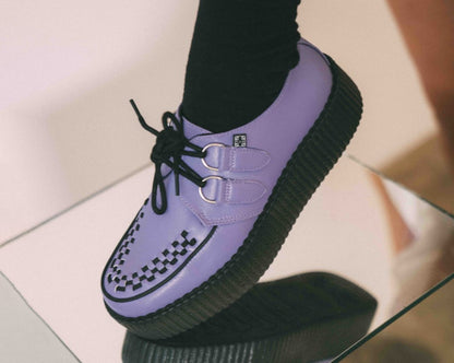 V3133 Violet TUKskin™ Viva Mondo Creeper Purple T.U.K. Shoes