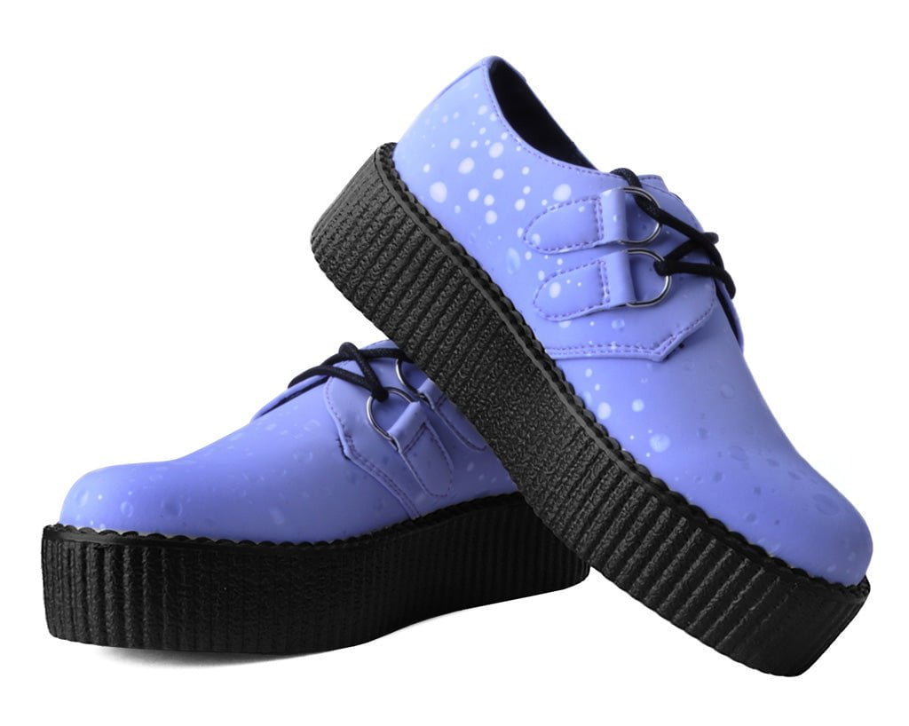 V3125 Lilac Raindrop D-Ring Mondo Creeper Purple T.U.K. Shoes