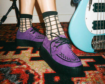 V3190 Ultra Violet Viva Mondo Creeper Purple T.U.K. Shoes