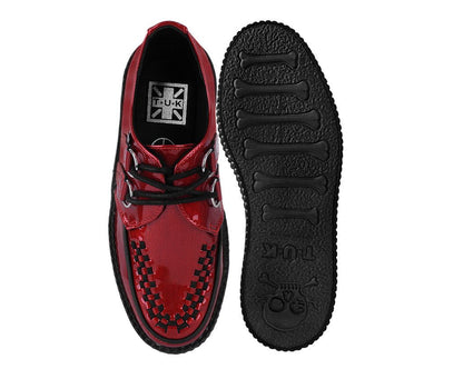 V3256 Red Patent Viva Mondo Creeper Red T.U.K. Shoes