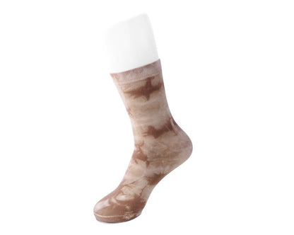 TSK1109 Tie-Dye Chocolate Women's Crew Sock TSK1109-OS  T.U.K. Shoes
