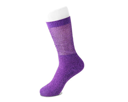 TSK1128 Purple Ribbed Glitter Sock TSK1128-OS  T.U.K. Shoes
