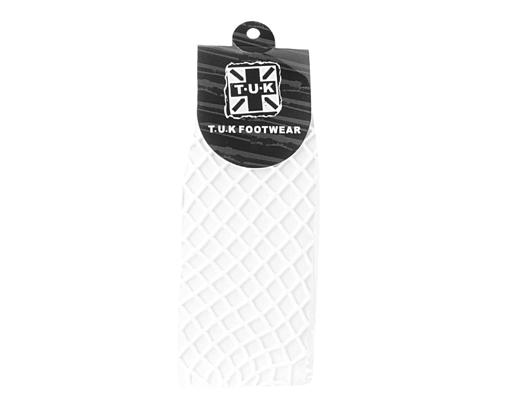 TSK1172 White Fishnet Knee-High Sock TSK1172-OS  T.U.K. Shoes