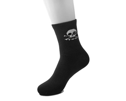 TSK1035 Black T.U.K. Skull Logo Men’s Sock TSK1035-OS  T.U.K. Shoes
