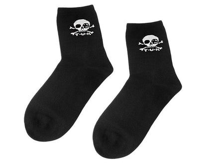 TSK1035 Black T.U.K. Skull Logo Men’s Sock TSK1035-OS  T.U.K. Shoes