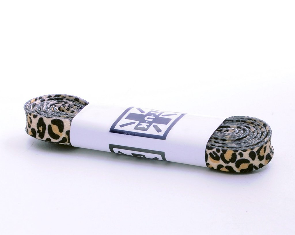 LC001-75-LEO 75 CM Leopard Flat Laces LC001-75-LEO-OS  T.U.K. Shoes