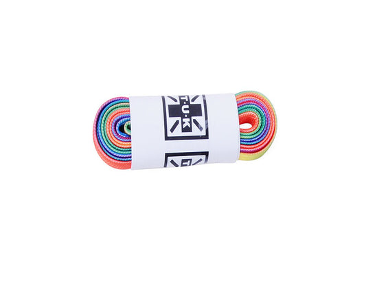 LC042-75-RBF 75 CM Rainbow Flat Laces LC042-75-RBF-OS  T.U.K. Shoes
