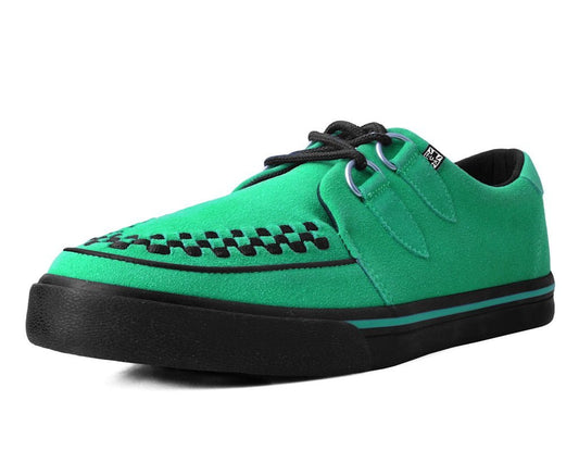 A9872 Green Suede Sneaker Green T.U.K. Shoes