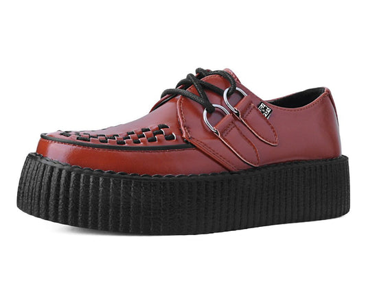 V3196 Brown Pearl TUKskin™ Viva Mondo Creeper Brown T.U.K. Shoes