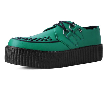 V3132 Green TUKskin™ Viva Mondo Creeper Green T.U.K. Shoes
