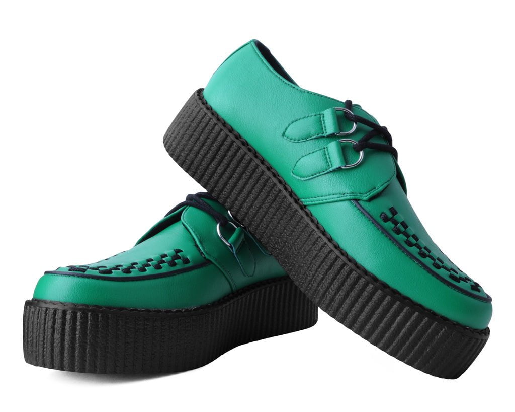 V3132 Green TUKskin™ Viva Mondo Creeper Green T.U.K. Shoes