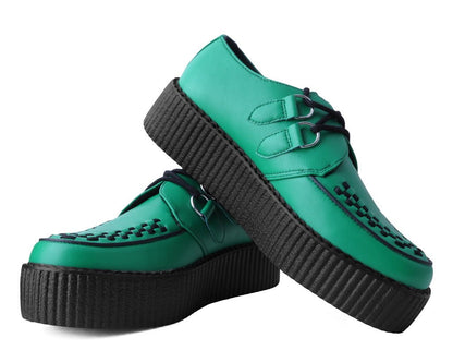 V3132 Green TUKskin™ Viva Mondo Creeper Green T.U.K. Shoes