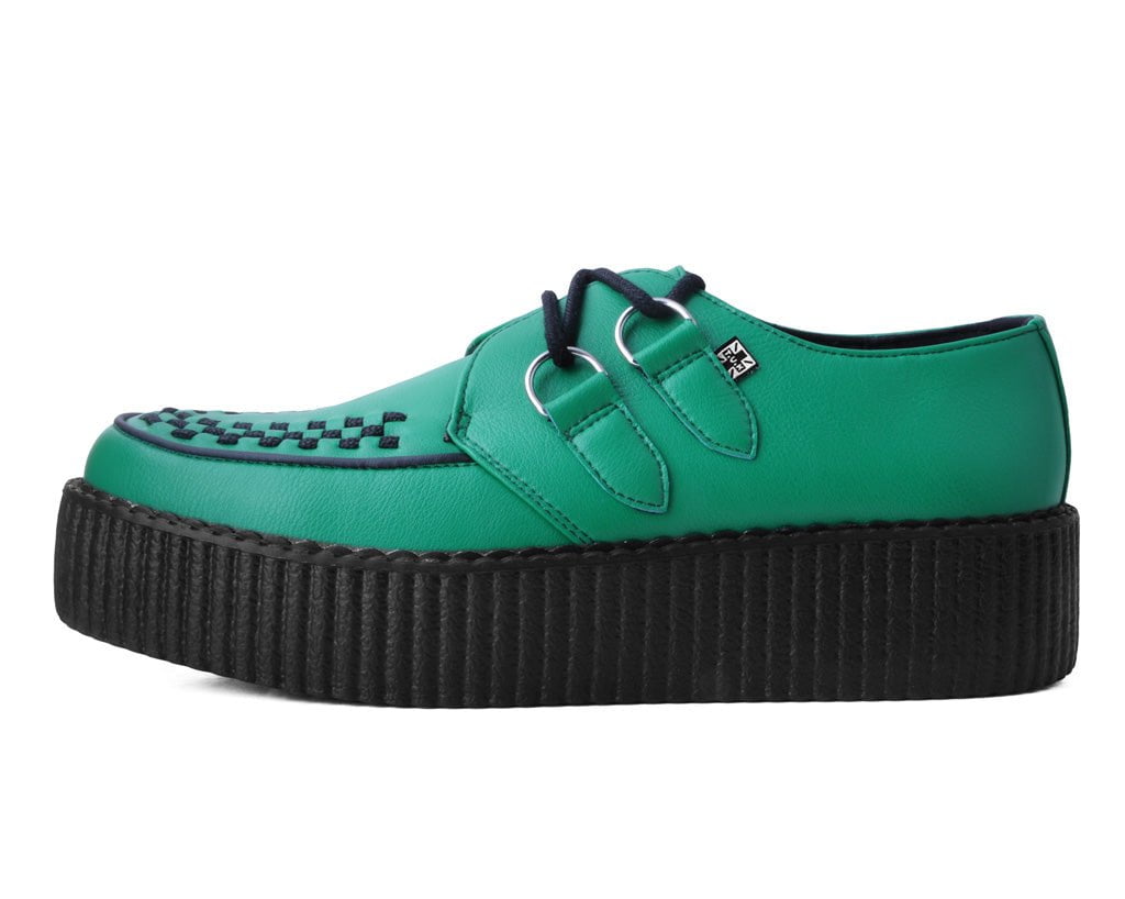 V3132 Green TUKskin™ Viva Mondo Creeper Green T.U.K. Shoes