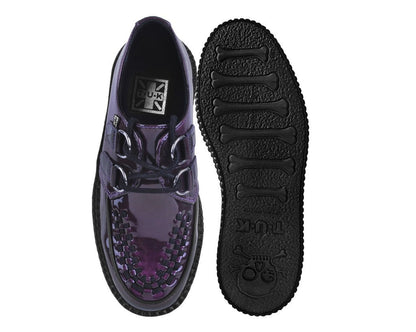 V3200 Purple Metallic Viva Mondo Creeper Purple T.U.K. Shoes